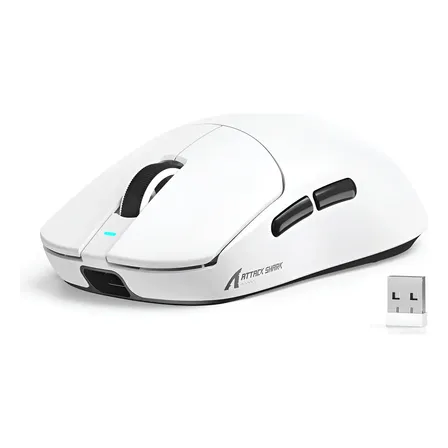 Attack Shark X8 Se Triplo Modo Mouse Para Jogos Sem Fio
