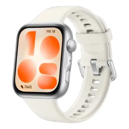 Smartwatch HUAWEI WATCH FIT 5 AMOLED de 182" Design Leve Mini Treino Bateria com Até 10 Dias 64 GB Gerenciamento Avançado da Saúde Monitor do Sono SpO2 GPS Compatível com iOS e Android Branco