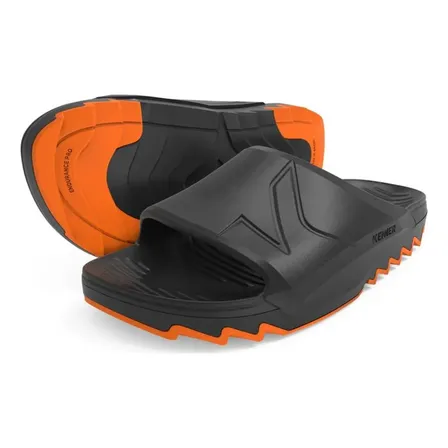Sandália Kenner Makho Preto/laranja Kenner Liso 42