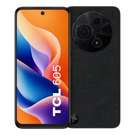 Smartphone Tcl 256gb 50mp 14gb Ram 6.7  Hd+ Octa-core 5.200 Mah Tcl 605 Black