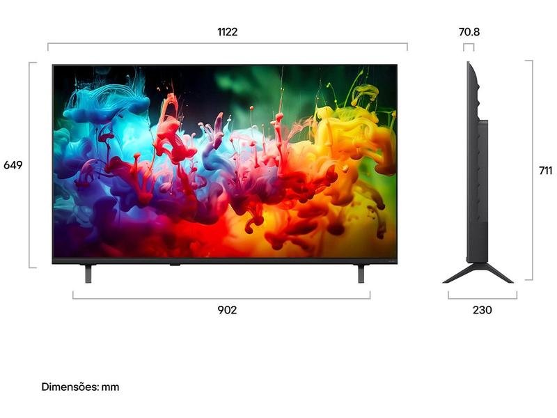 Smart TV 50" LG 4K UHD QNED Mini LED AI QNED7 50QNED70BSA WebOS 26 2026