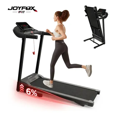 Esteira Elétrica Ergométrica Residencial Ginástica 2.0hp 14km/h Dobrável Corrida Monitor Do Ritmo Cardíaco Disponível Joyfox Fitness