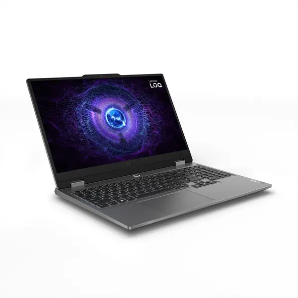 Notebook Gamer Lenovo LOQ 15IRX9 Intel Core i5-13450HX 16GB 512GB SSD RTX 3050 Linux 15.6" - 83KHS00200 Luna Grey