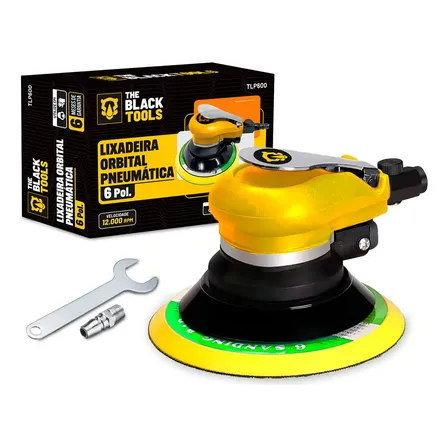 Lixadeira Pneumática Orbital 6 Rokit Roquite Hookit
