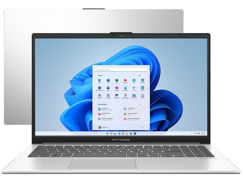 Notebook ASUS Vivobook Go 15 Intel Core i3 N305 8GB RAM SSD 256GB Full HD Windows 11 E1504GA-NJ434W