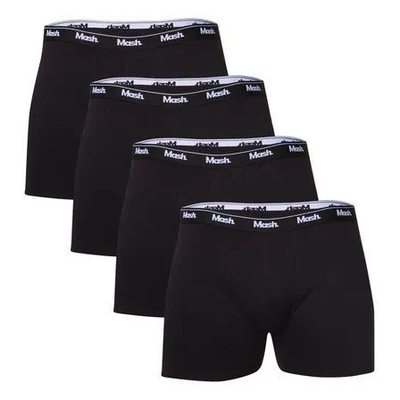 Kit 4 Cuecas Masculina Boxer Plus Size Mash 4 Pt00 Xxgg