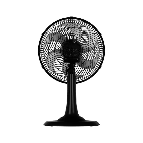 Ventilador de Mesa Ventisol Turbo 6 pás Oscilante 30cm Preto 127V