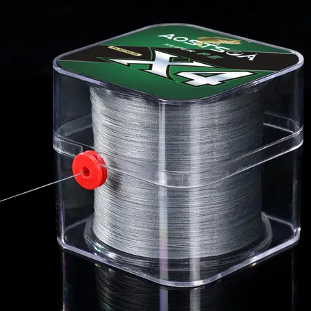 Linha De Pesca Multifilamento 500m Pe 4 Fios Super Forte X4 Cor Cinza-0.23mm-11kg-2.0