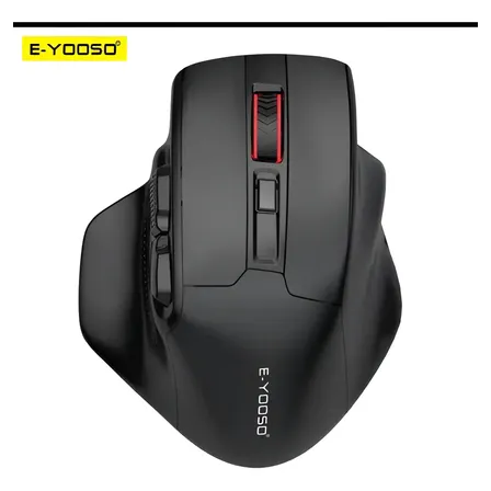 Mouse Ergonômico Sem Fio X-31 Gamer Job Yooso Cor Preto