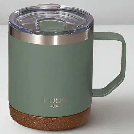 Caneca Térmica Kubb 400ml Inox Verde