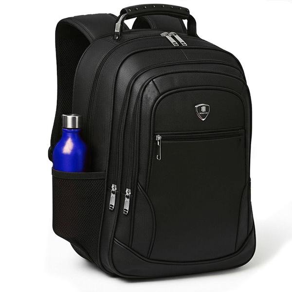 Mochila Masculina Faculdade Impermeável Resistente Grande Alça de Aço - Dazzore