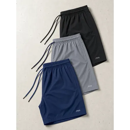 Kit 3 Bermuda Mauricinho Masculina Tactel Esportiva Verao