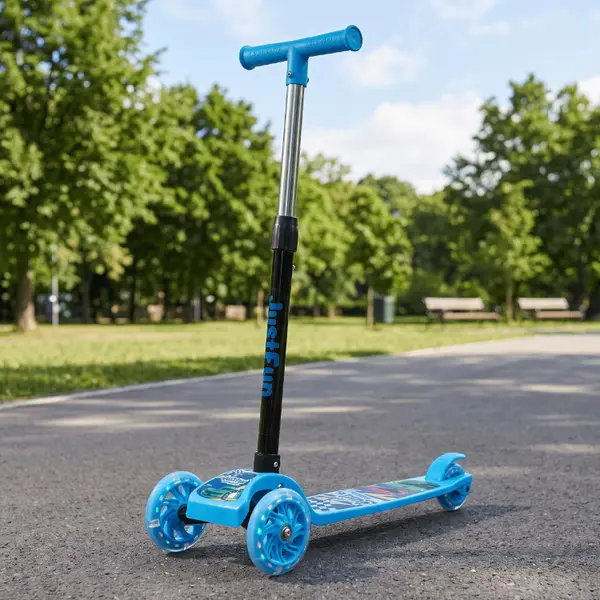 Patinete Infantil 3 Rodas De Led Dobrável Scooter Crianças - Kparts Importadora