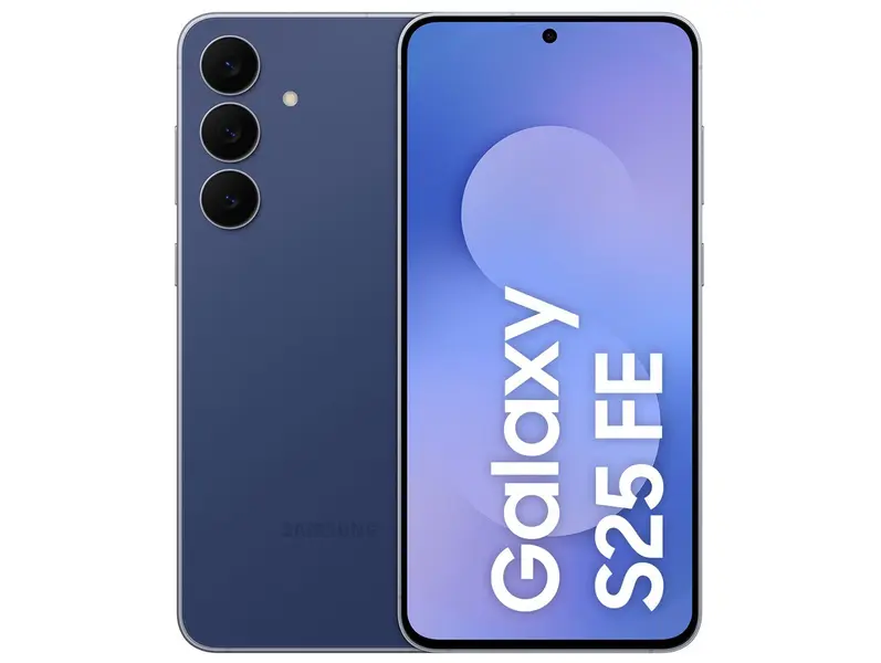 Celular Samsung Galaxy S25 FE 128GB 5G 8GB RAM Azul Marinho 6,7" Câm. Tripla + Selfie 12MP