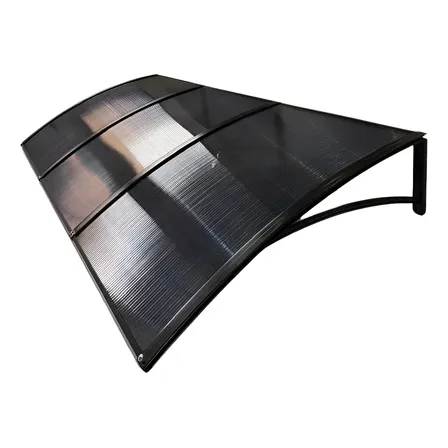 Toldo Policarbonato Modular 200x70 Cm Cobertura Porta Janela