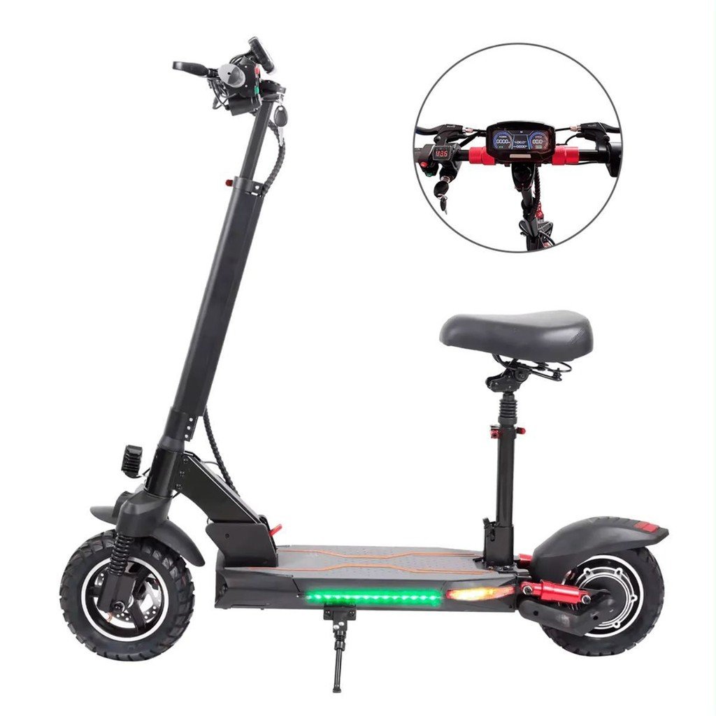 Patinete Scooter Elétrico Off Road 450W 120KG Adulto