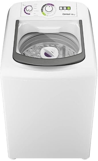 Máquina de Lavar 13kg Branca Consul com Dosagem Econômica - CWH13AB 110v