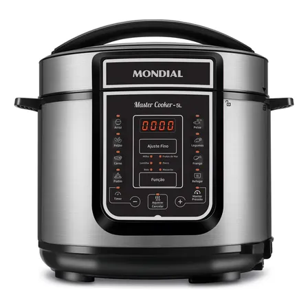 Panela de Pressão Elétrica Digital 5L, Mondial, 900W - PE-38