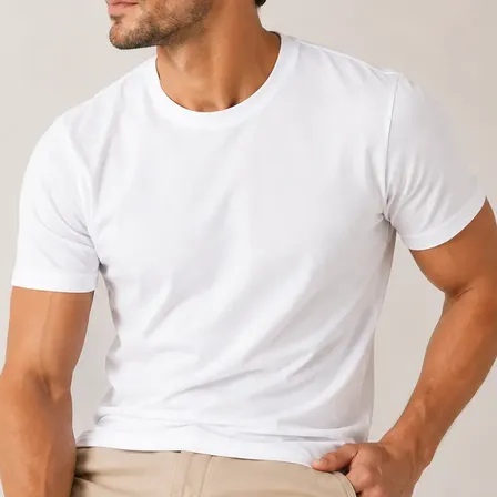Camiseta Masculina Algodão Pima Hering Básica Casual