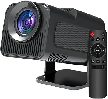 Projetor Portatil Mini 5g Wifi 6 Bluetooth 5.0 Android 11 Projetor 4K 1080 Full HD Suporte 12000 Lumens Para Celular LED Auto Correção Horizontal 180° Linha Premium