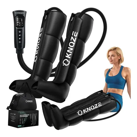 Bota pneumatica fisioterapia com 6 modos massageador eletrico para recuperacao massagem 6 intensidades massageador eletr