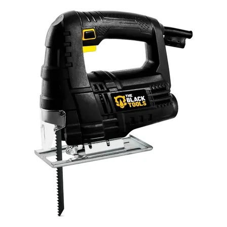 Serra Tico Tico Profissional 500W 3000 Gpm Cor Preto Ângulo De 45° Com Acessórios Bst500 The Black Tools