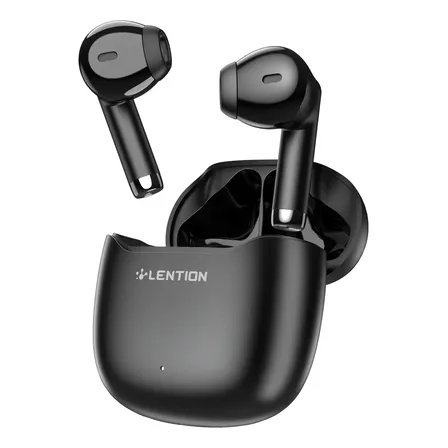 Fone de Ouvido Bluetooth 6.0 TWS 28h Bateria Som Imersivo Conexão Rápida Compatível iPhone/Android Samsung Xiaomi Preto