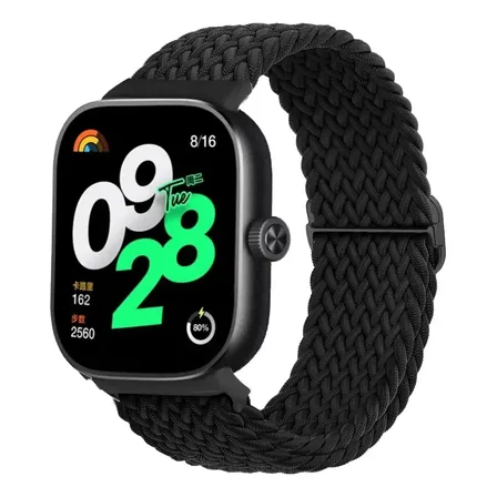 Pulseira Nylon Para Redmi Watch 4 5 6 Xiaomi Band 8 9 10 Pro