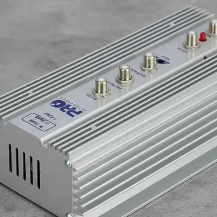 Amplificador De Potência 35 Db Uhf-vhf-catv Proeletronic g3