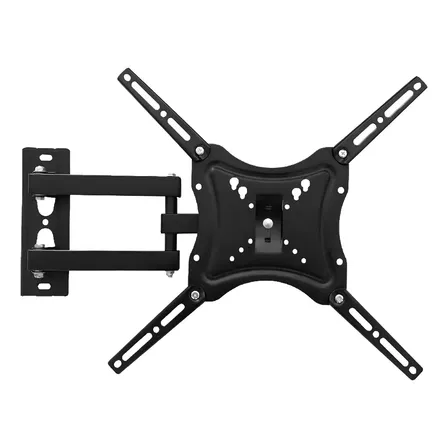 Suporte Para Tv Tri-articulado Lcd Led 16 32 40 42 47 50 55 Preto