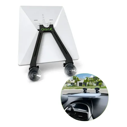 Suporte De Painel Starlink Mini Com Ventosas Antimulta Preto