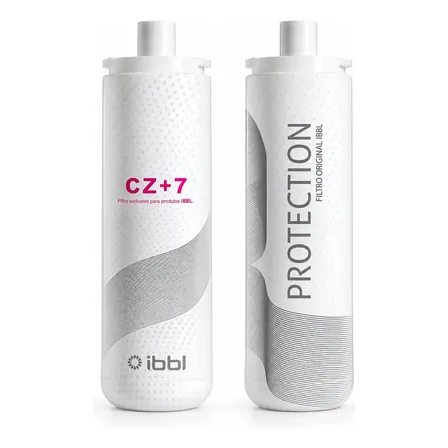 Filtro Refil Ibbl Protection Cz+7 Refil Girou Trocou Cor Branco Original Para Purificador Vivax Fr 600 Due E-due