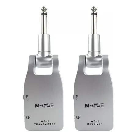 Transmissor e Receptor Sem Fio para Guitarra M-Vave WP-1 2.4G 30m Bateria Recarregável