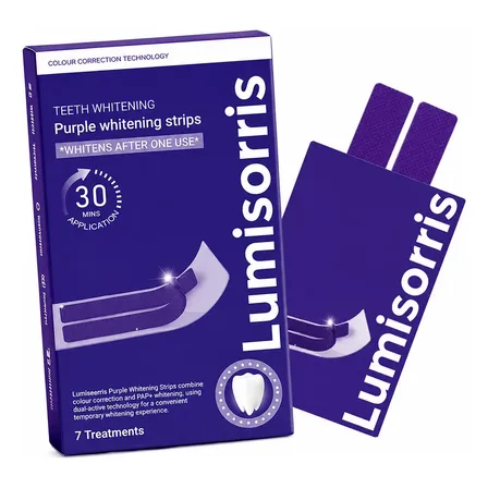 Lumisorris Purple Strips V34 14 Unidades 7 Pares Uso Diário