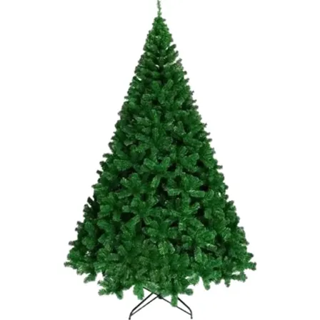 Árvore De Natal Pinheiro Canadense Luxo 2,40m 1500 Galhos Tradicional Verde Imperial Premium Grande Cheia LuvinCo