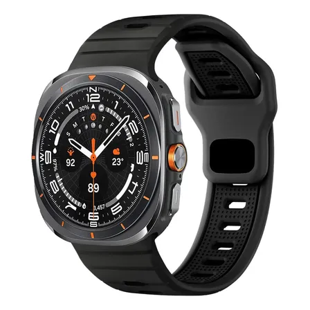 Pulseira Para Samsung Galaxy Watch Ultra Bicolor Silicone