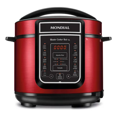 Panela de Pressão Elétrica Digital 5L, Mondial, 900W - PE-39