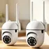 Kit 2 Câmeras De Segurança Wi-fi Smart Lente 1mp