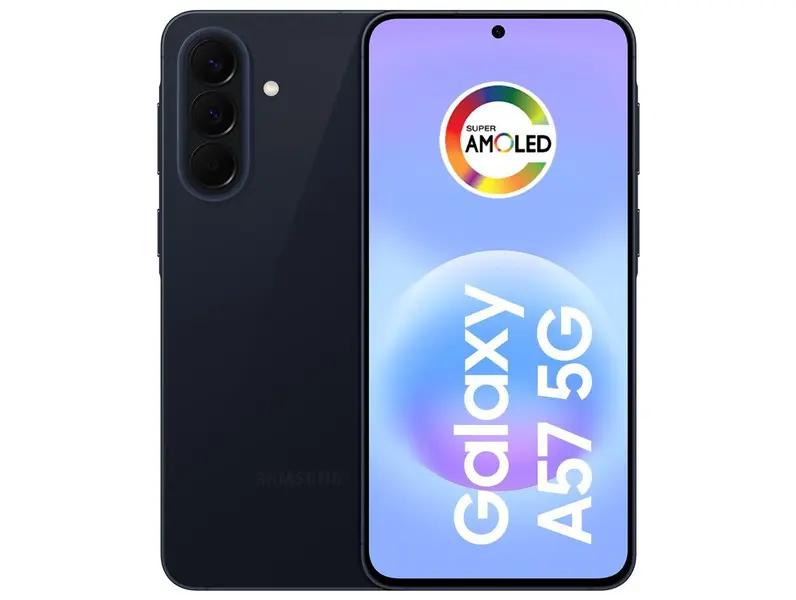 Smartphone Samsung Galaxy A57 128GB Azul Escuro - 5G + Smartband Samsung Galaxy Fit3 Grafite