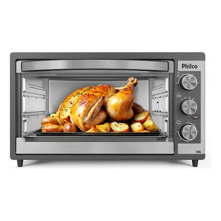 Forno Elétrico Philco 50L Dupla Resistência PFE52P