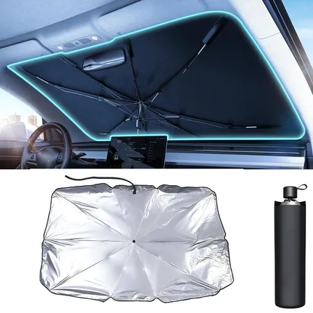 Quebra Sol Para Brisa Carro Protetor Solar Quebra Sol Eletro
