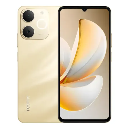 Smartphone Realme Note 70 256gb 8gb Ram 6300mah 4g Dual Sim Dourado