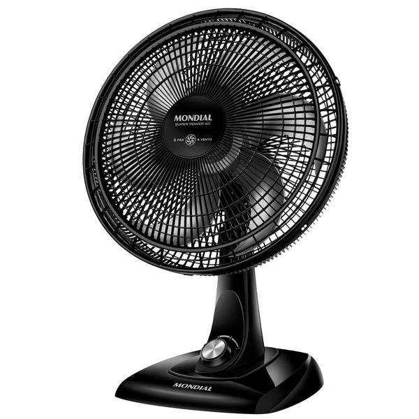 Ventilador Mondial VSP-40-B 40cm Super Power 127V 3 Velocidades Oscilação Ajustável