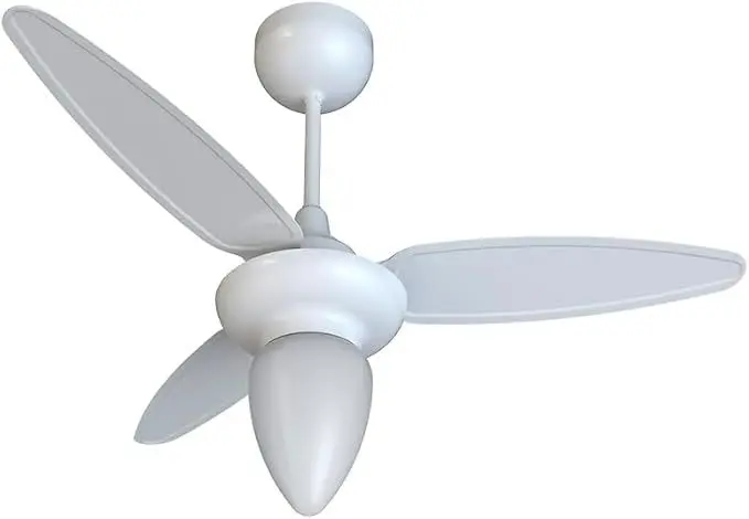Ventilador de Teto Ventisol Wind 3 pás Inverter Branco Bivolt