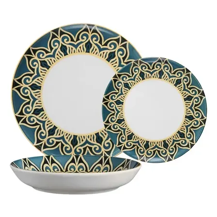 Aparelho De Jantar 18 Peças Oxford Flat Gálata