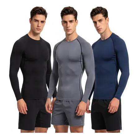 3 Itens Camisetas Térmicas Masculina Segunda Pele Camisa