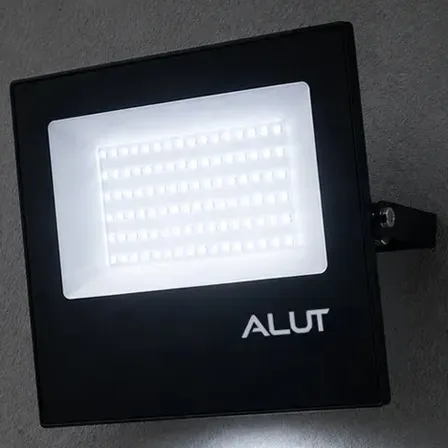 Kit 4 Refletor Led 100w 6500k Branco Frio A Prova D'água Alut Cod: Alut000701-4 Alut By Avant