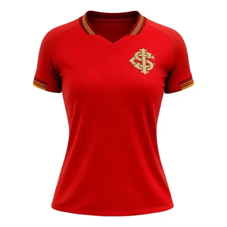 Camisa Internacional Gold Ii Feminina Licenciada Original