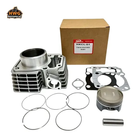 Kit Cilindro Motor Honda Cg 150 Titan Fan 2004-2015 Completo